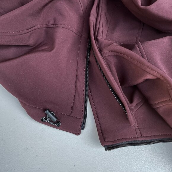 Point Zero mid-season hooded jacket for men. Plum color. Size L. - Picture 8 of 12